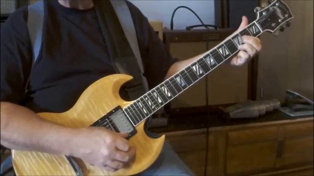 Gibson SG through Fender Blues Junior смотреть онлайн