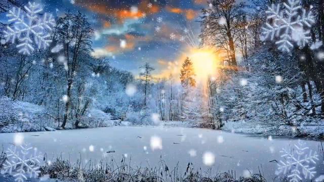 И падал белый снег...