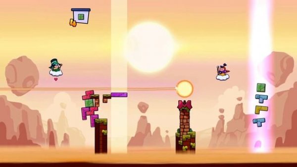 Tricky Towers прохождение 43 уровень PubLGames