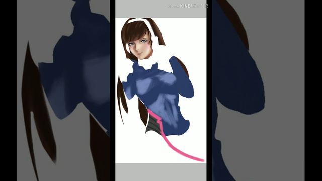 Dva #art #digitalart #illustration #overwatch #game #gaming смотреть онлайн