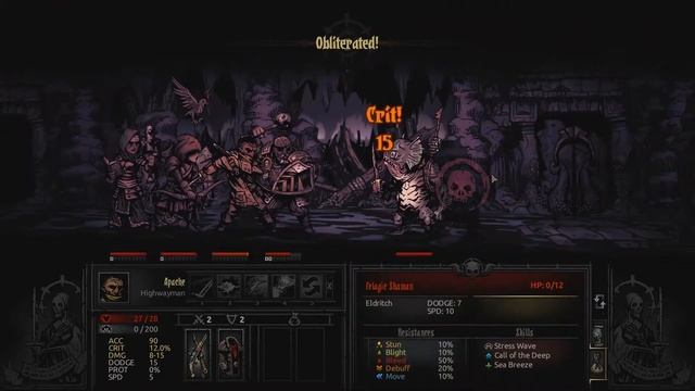 Modded Darkest Dungeon (The Colour of Madness) - Daily Dungeon - Episode 11 [Siren] смотреть онлайн