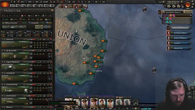 Australasian Union | Kaiserreich | Hearts of Iron IV | 22 смотреть онлайн