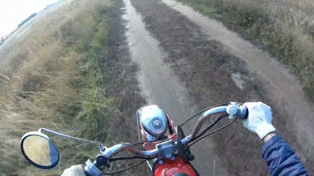Верховина-6. Покатушки в степи, ремонтируем мопед. смотреть онлайн
