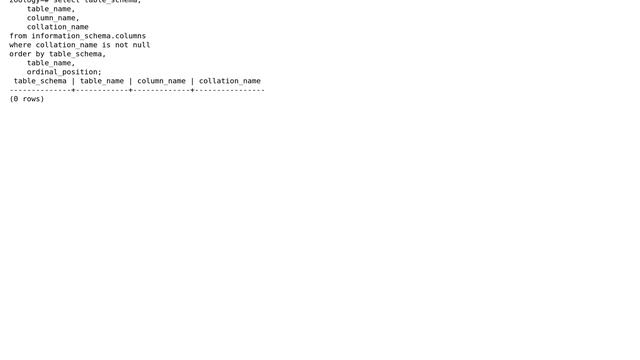 Databases: Why does Postgres ORDER BY seem to halfway ignore leading underscores? (2 Solutions!!) смотреть онлайн