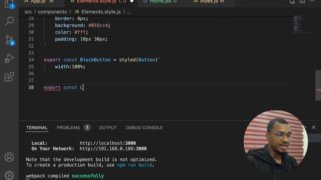 Styled component crash course - Full Tutorial with React Router v6 смотреть онлайн