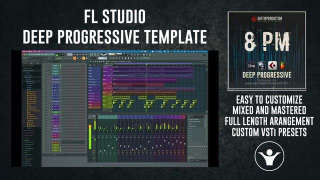 8 PM - FL Studio Deep Progressive Template смотреть онлайн