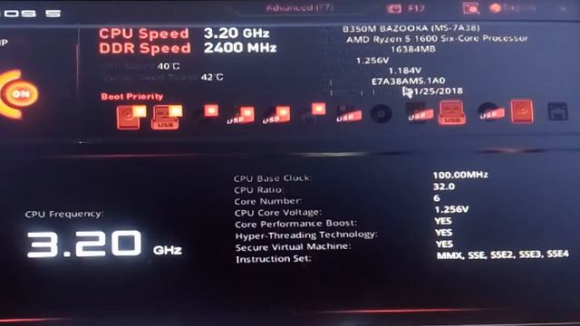Cómo Actualizar la BIOS de la Placa base - manualmente desde un pendrive FAT32 | Flashear BIOS MSI смотреть онлайн