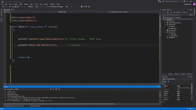 Use C++ as a Server Side Language (CGI Common Gateway Interface) смотреть онлайн