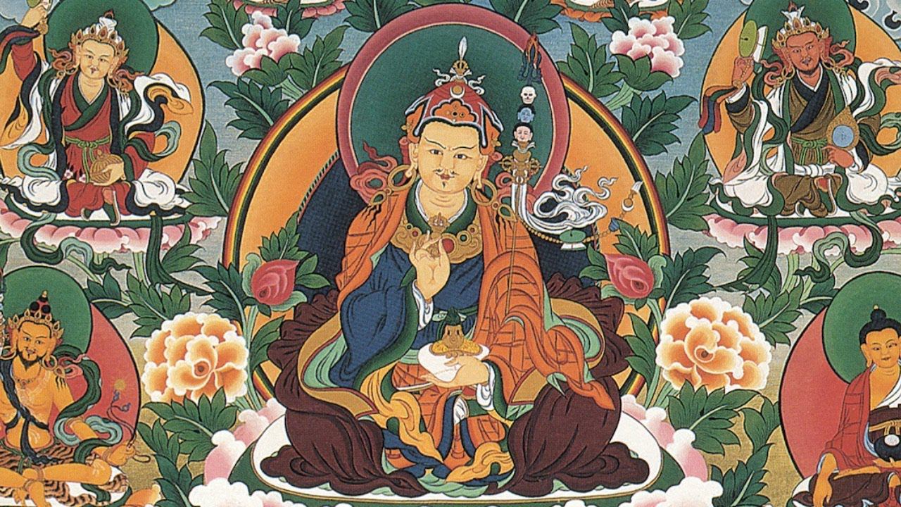 Кьябдже Гарчен Ринпоче — наставления по практике Мирного Гуру [Падмасамбхавы] 27.03.2021, част смотреть онлайн