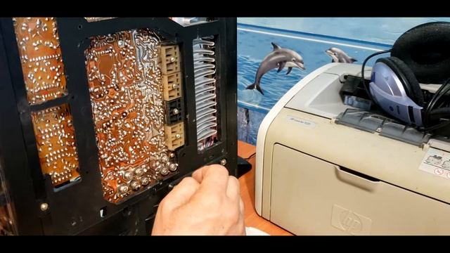 ВЕГА 50У-122С диагностика блока питания. смотреть онлайн