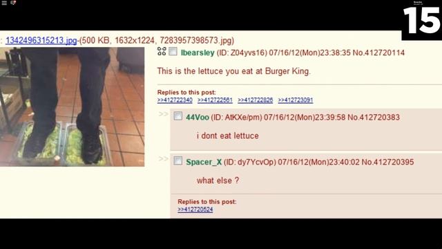Number 15 Burger King Foot Lettuce Roblox Edition.... смотреть онлайн