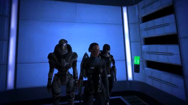 Mass Effect 1: Bonus - Elevator Tali and Garrus 03 смотреть онлайн