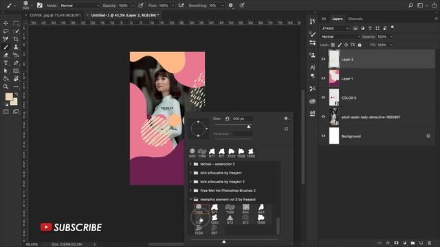 How to Create Aesthetic Instagram Story in Photoshop - Photoshop Tutorials смотреть онлайн