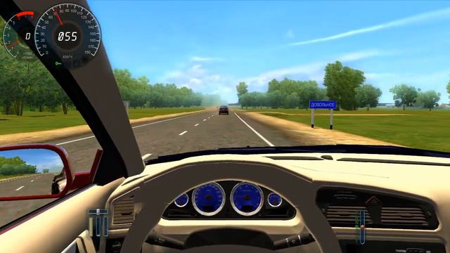 3D Инструктор 2 2 7 Поездка в деревню Довольное на Volvo S60