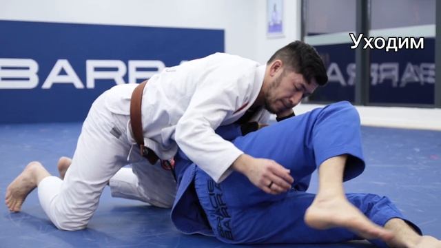 Выход из сайд контроля за спину (Side Control escape to the back) смотреть онлайн