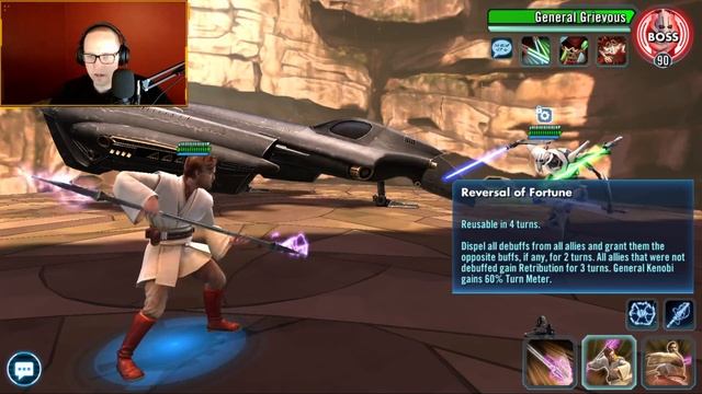 How to Easily Beat Tier 2 of the Galactic Legend Jedi Master Kenobi Event | #JMK #SWGOH смотреть онлайн
