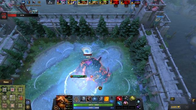 ДЕФ ЧЕРЕЗ БЕЗУМИЕ В CUSTOM HERO CHAOS Earthshaker смотреть онлайн