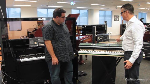 Casio Celviano Grand Hybrid GP-500 Digital Piano - Action | Better Music