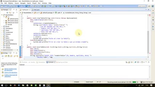 18 Java. Base de datos, inserta datos смотреть онлайн