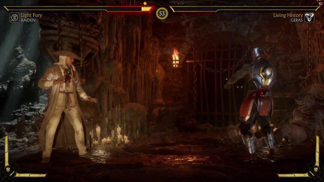Mortal Kombat 11 : Raiden VS Geras ( Brutality ) - PC Gameplay 1080p смотреть онлайн