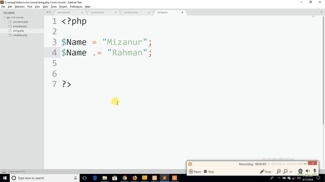7 - string in php смотреть онлайн