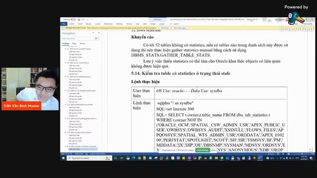 18 bước bảo trì giúp Oracle Database của bạn hoạt động trơn tru | Trần Văn Bình Master смотреть онлайн