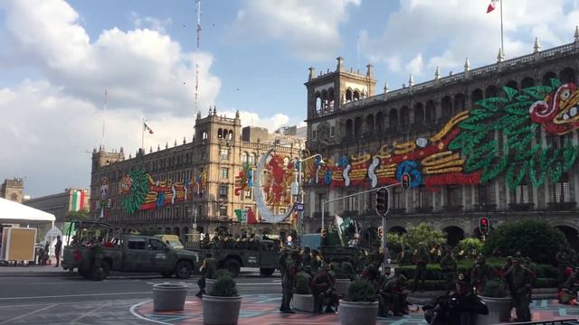 Fidel Carlos Flores Reporte 24/09/21 Ensayo Militar por 200 años Consumación Independencia de Méxic смотреть онлайн