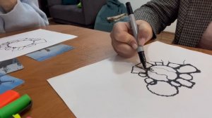 Нейрографика. Внутренние опоры.