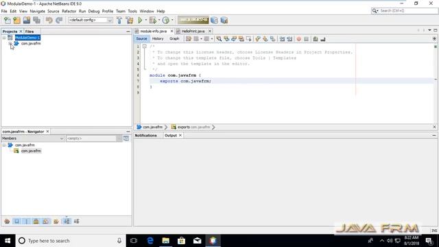 Apache NetBeans IDE 9.0 Installation on Windows 10 and Modular Programming using Oracle JDK 9 and 1 смотреть онлайн
