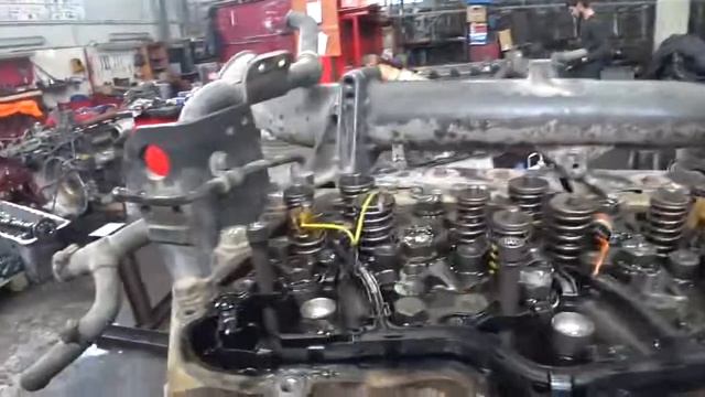 DAF XF105 ПРОБИЛО БЛОК ДВИГАТЕЛЯ PACCAR / Ремонт смотреть онлайн