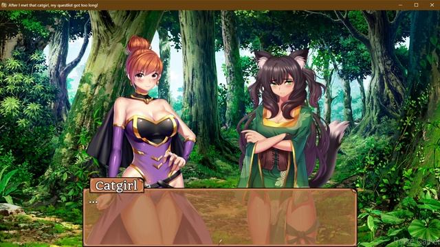After I met that catgirl, my questlist got too long! - First Look Gameplay / (PC) смотреть онлайн