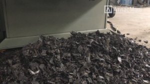 Дробление шин в крошку шредер промышленный однороторный  (одновальный) Атласмаш