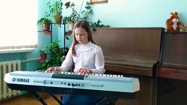 Д.Шостакович "Вальс-Шутка".На синтезаторе. смотреть онлайн