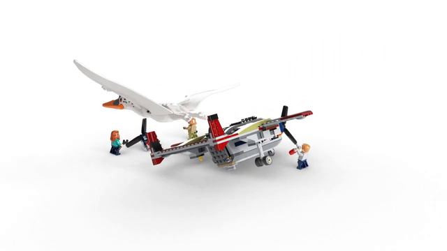 76947 - LEGO Jurassic World - Ambuscada avionului de catre Quetzalcoatlus смотреть онлайн