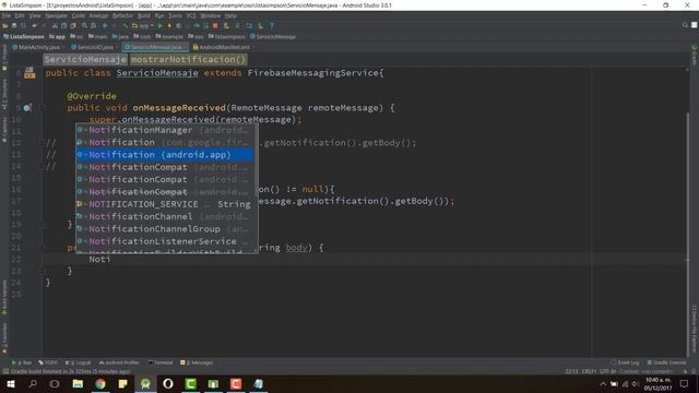 Notificaciones en Firebase смотреть онлайн