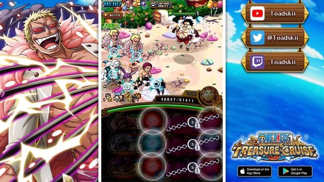 How To Clear ALL Sugo-Fest Trial Quests! Free Rainbow Gems! (ONE PIECE Treasure Cruise) смотреть онлайн