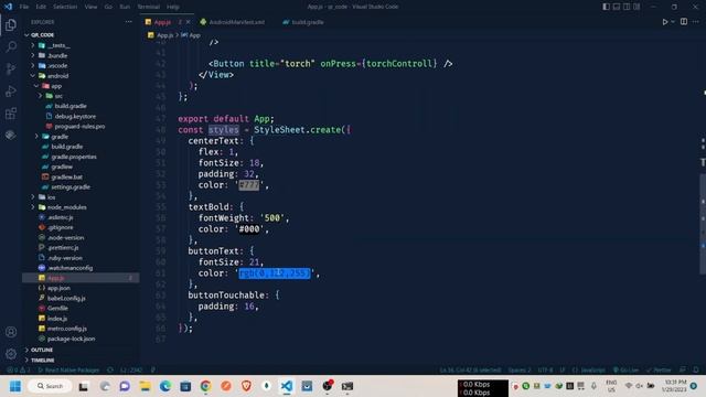 QR & Barcode Scanner App Tutorial in React Native cli (part-1) -#learn something with nayeem смотреть онлайн