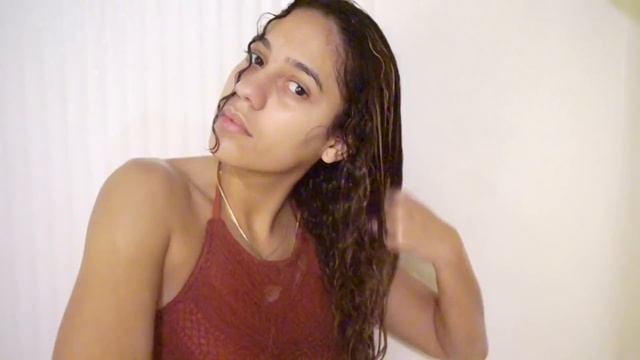 Curly Hair Routine + DIY Hair Cut смотреть онлайн