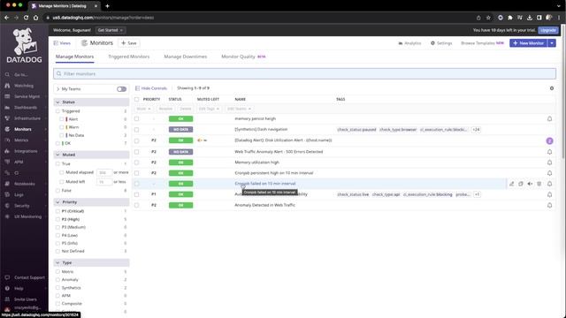 Datadog alert for persistent value and schedule job failur смотреть онлайн
