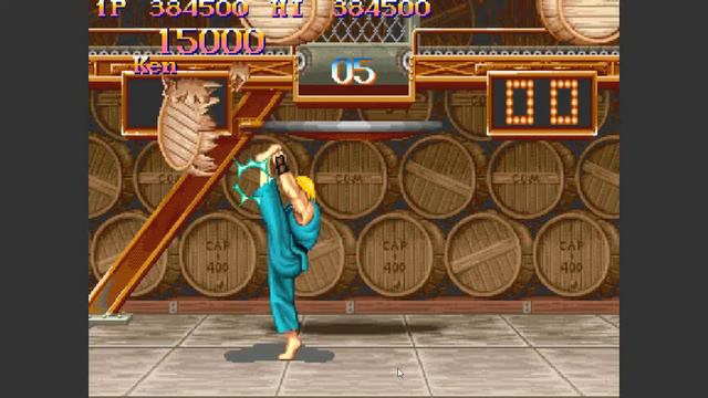 Super Street Fighter II: The New Challengers - Ken (Arcade) смотреть онлайн
