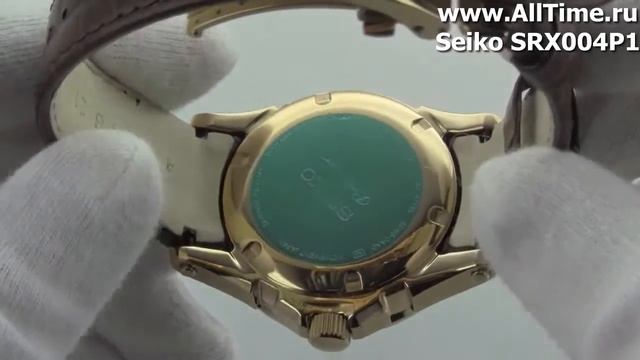 Мужские японские наручные часы Seiko SRX004P1 смотреть онлайн
