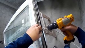 Ремонт окна +4 этап замена фурнитуры демонтаж старой фурнитуры