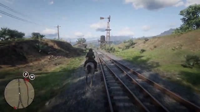 Red Dead Redemption 2 - Van Horn to Blackwater easy route смотреть онлайн