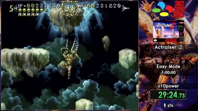 SNES Super Stars 2020 [174] Actraiser 2 Easy Mode by x10power смотреть онлайн