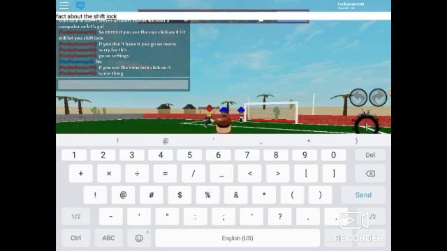 How to shift lock in street soccer in tablet roblox without a computer ?? смотреть онлайн