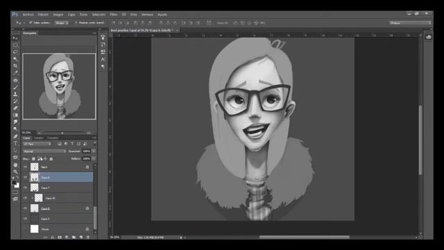 [TIMELAPSE] DE ESCALA DE GRIS A COLOR смотреть онлайн