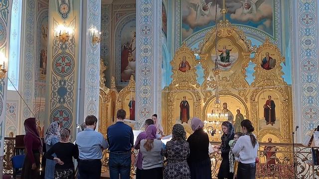 "Херувимская песнь" (Старинный напев неизвестного автора из рукописных нот) Рег. Екатерина Артюхова. смотреть онлайн