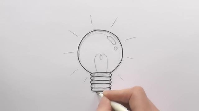 How To Draw A Lightbulb | Drawing Lesson | ZOOSHii смотреть онлайн