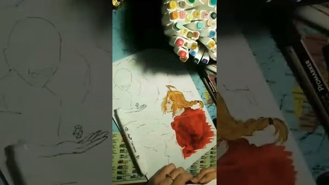 Стальной алхимик. Рисую импровизируя смотреть онлайн