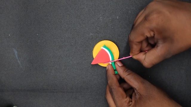 watermelon ? | easy clay craft for kids #craft #diy #watermelon смотреть онлайн